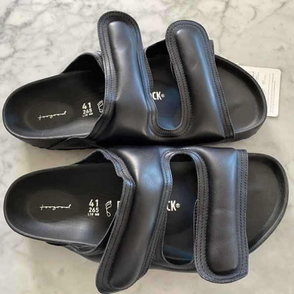 new TOOGOOD x BIRKENSTOCK padded  'beachcomber' sandals in size 41 nwb - Picture 4 of 7